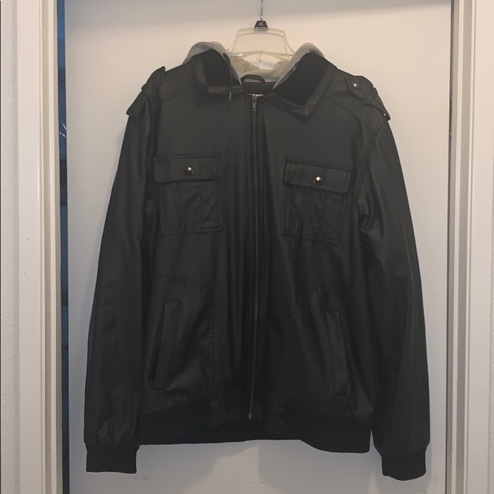 Replica leather jacket